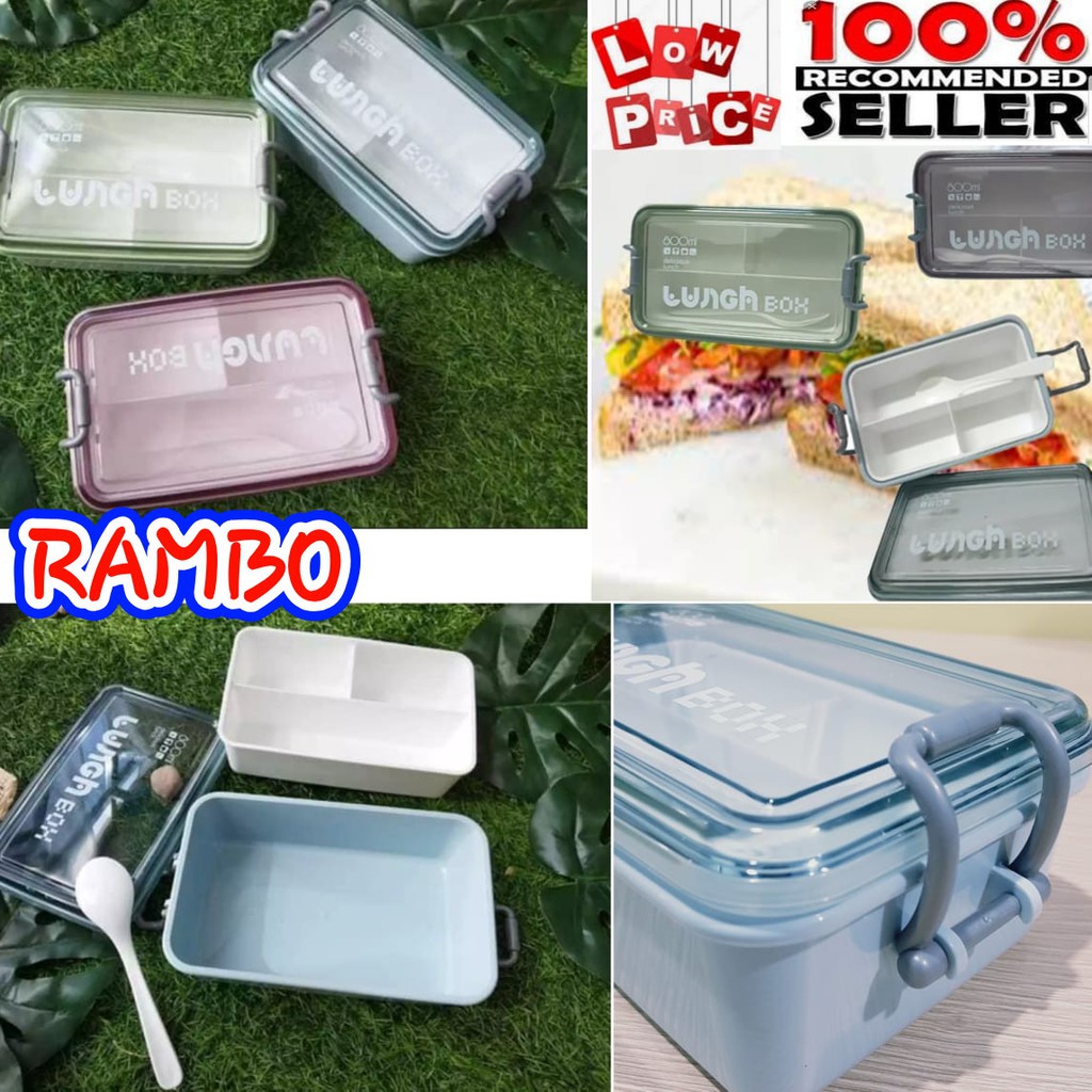 LUNCH BOX DELICIOUS SET L329 / TEMPAT KOTAK MAKAN LUNCH BOX SR