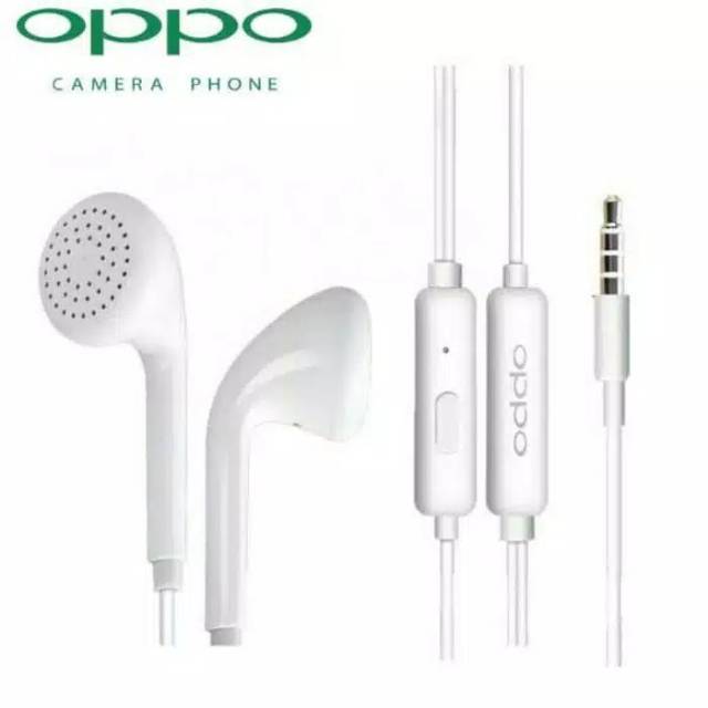 Headset Oppo Original 100% - Headset Oppo F9 F7 F5 F3 F3plus F1plus F1s A71 A83 A37 A7 A3s