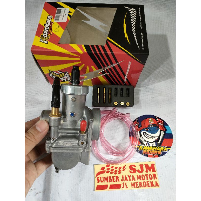 Karbu PE 28 Kawahara racing original Karburator pe 28 Kawahara mudah disetting