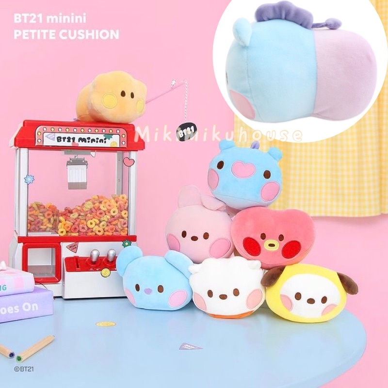 BT21 MININI CUSHION PETITE DOLL MINI CUSHION FLAT STANDING DOLL BT21 BONEKA NARAHOMEDECO BT21 NARADE