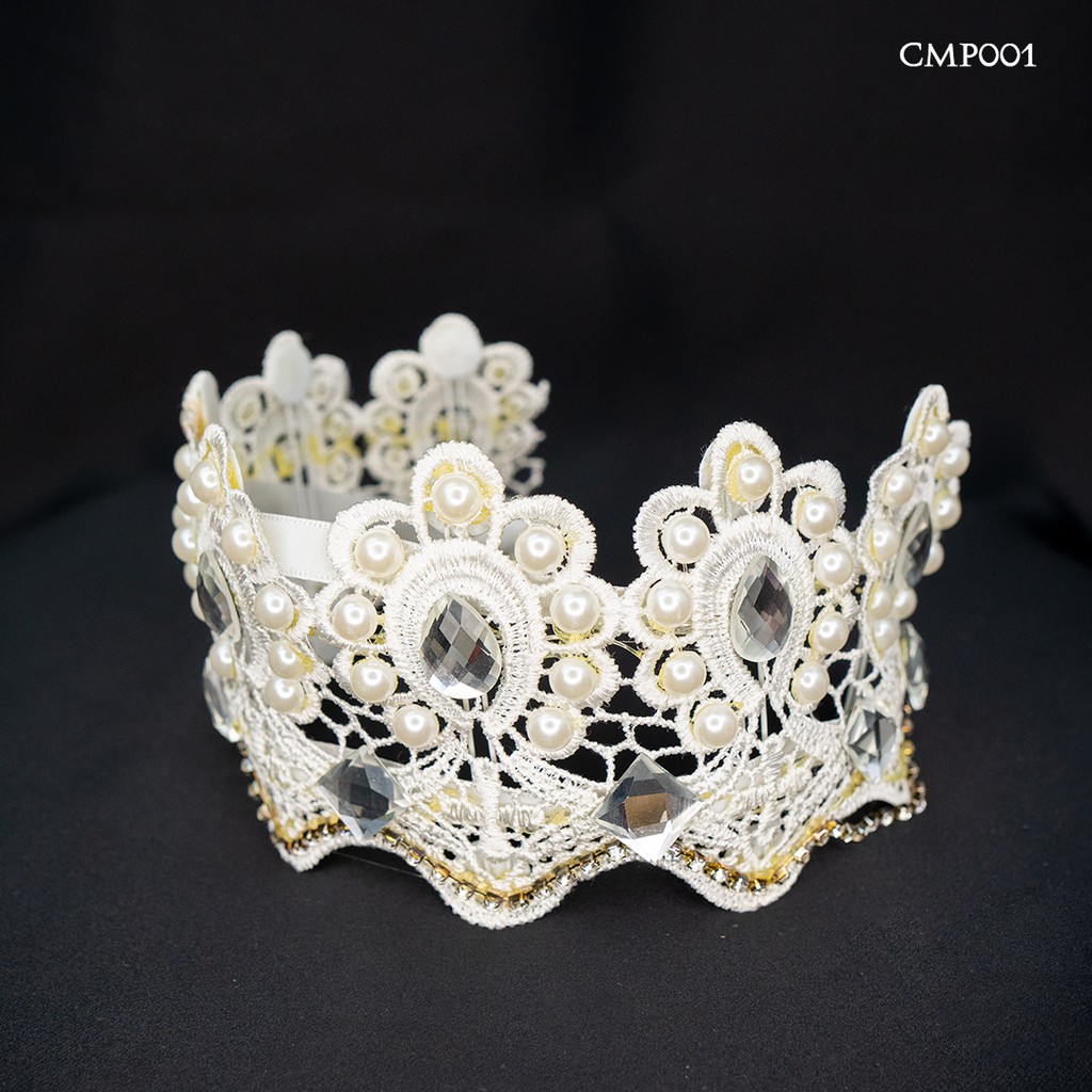 [STOK TERBATAS] MAHKOTA TIARA PENGANTIN HEADPIECE PESTA PERNIKAHAN CMP001