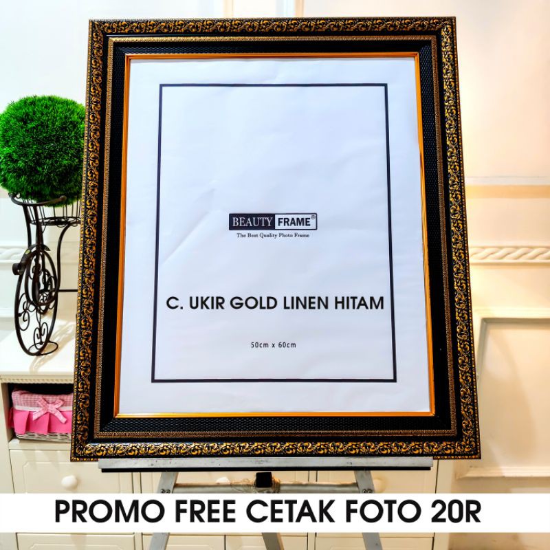 Jual Bingkai 20R Gratis Cetak Foto Model Doubel Frame (Linen) | Shopee ...