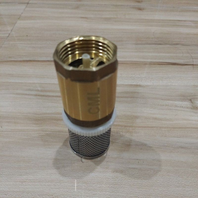 foot klep Kuningan 1&quot; Camel / foot klep 1&quot; Kuningan camel / tusen klep+saringan 1&quot; camel