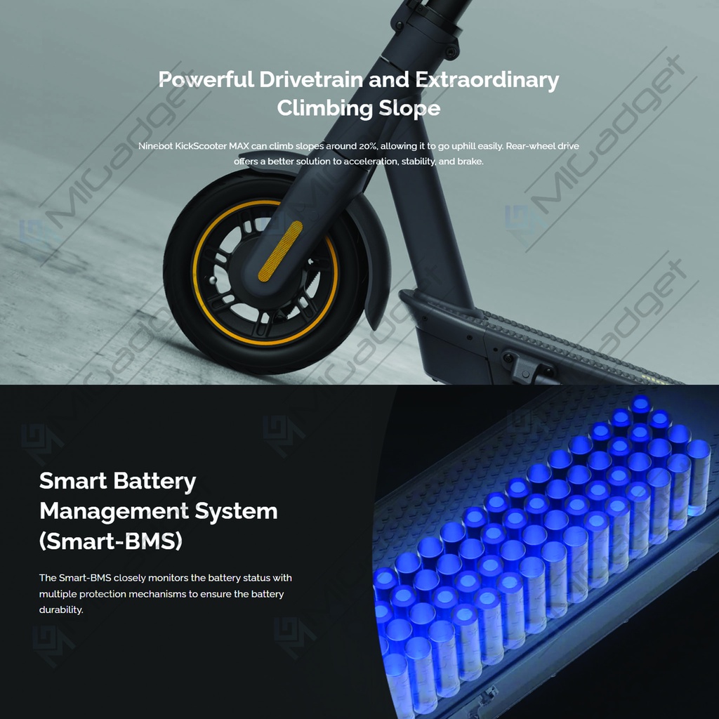 Segway Ninebot MAX Electric Kick Scooter G30P