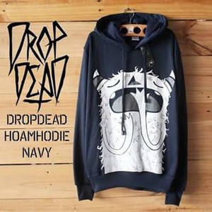 Sweater Hoodie Sporty  Dropdead Navy