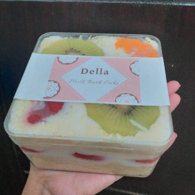 Milk Bath Cake / Dessert Box