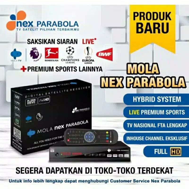 Nex parabola Free Mnc grup