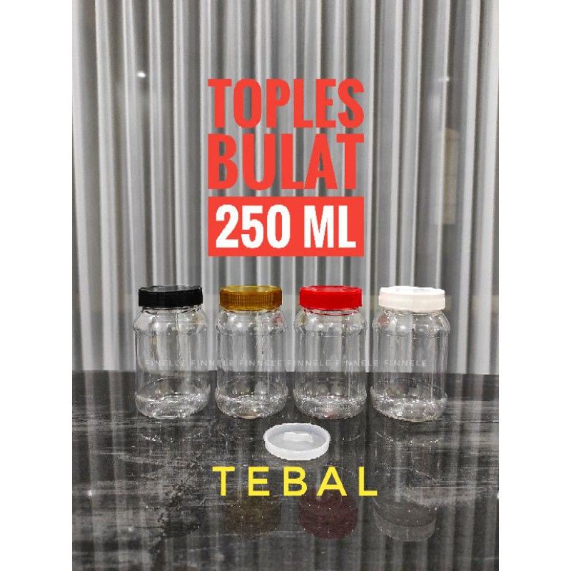Toples Jar bulat 250ml