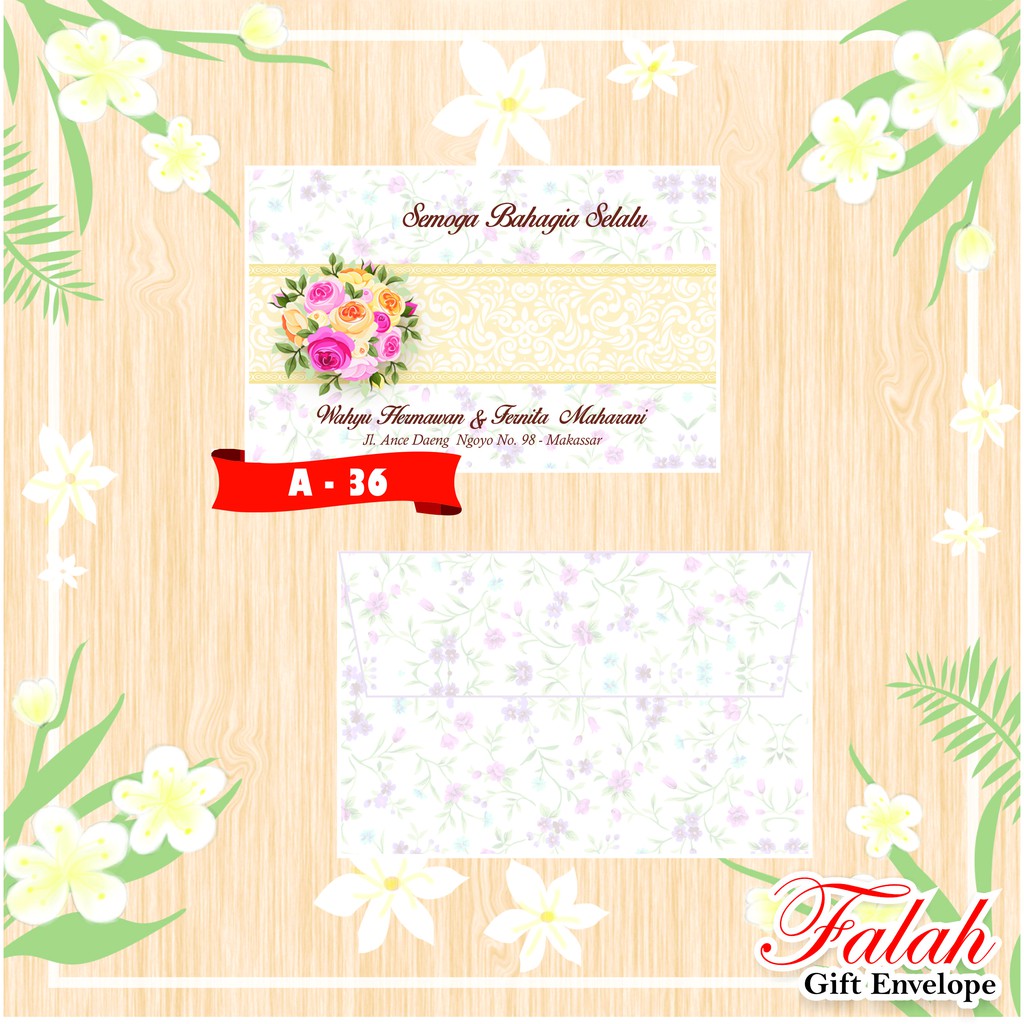

Amplop Falah Motif A-36 Isi 50 Lembar Tanpa Tulisan