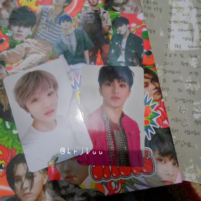 [ READY STOK] PC MARK CHILLING HOT SAUCE Photocard mark chilling