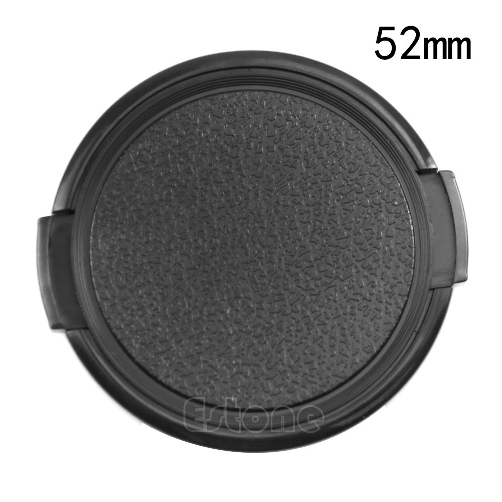 VIVI 52 mm 52mm Snap on Front Lens Cap for Nikon Canon Pentax Sony SLR DSLR camera DC