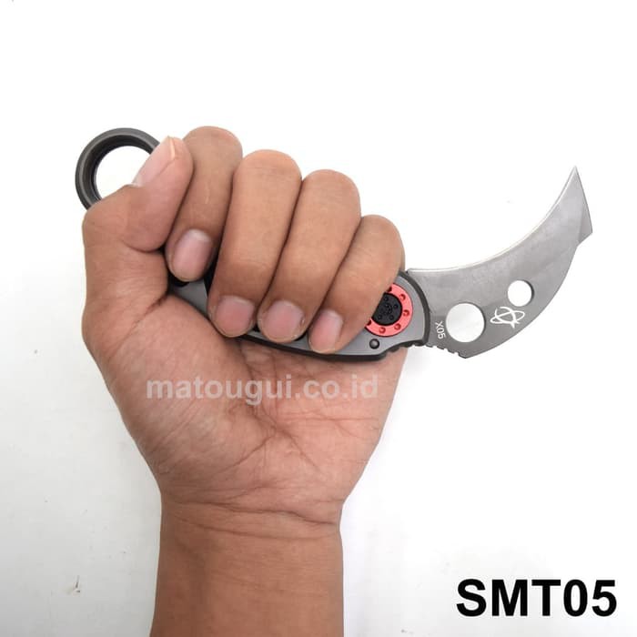 Pisau Lipat Mantis MK-2 Karambit Folding Knife SMT05