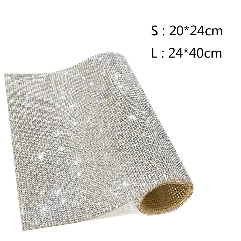 SIY  Rhinestone Stickers Self Adhesive Stickers for Car Phone Case Decorations