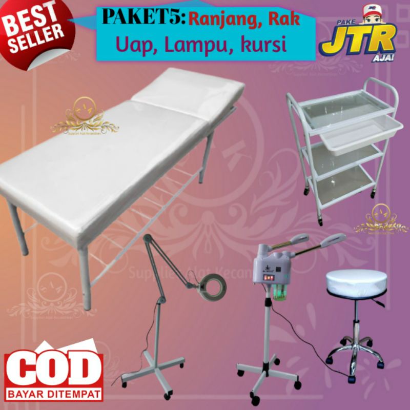 Peralatan Salon/Bed Facial/Peralatan Facial Lengap Paket 5
