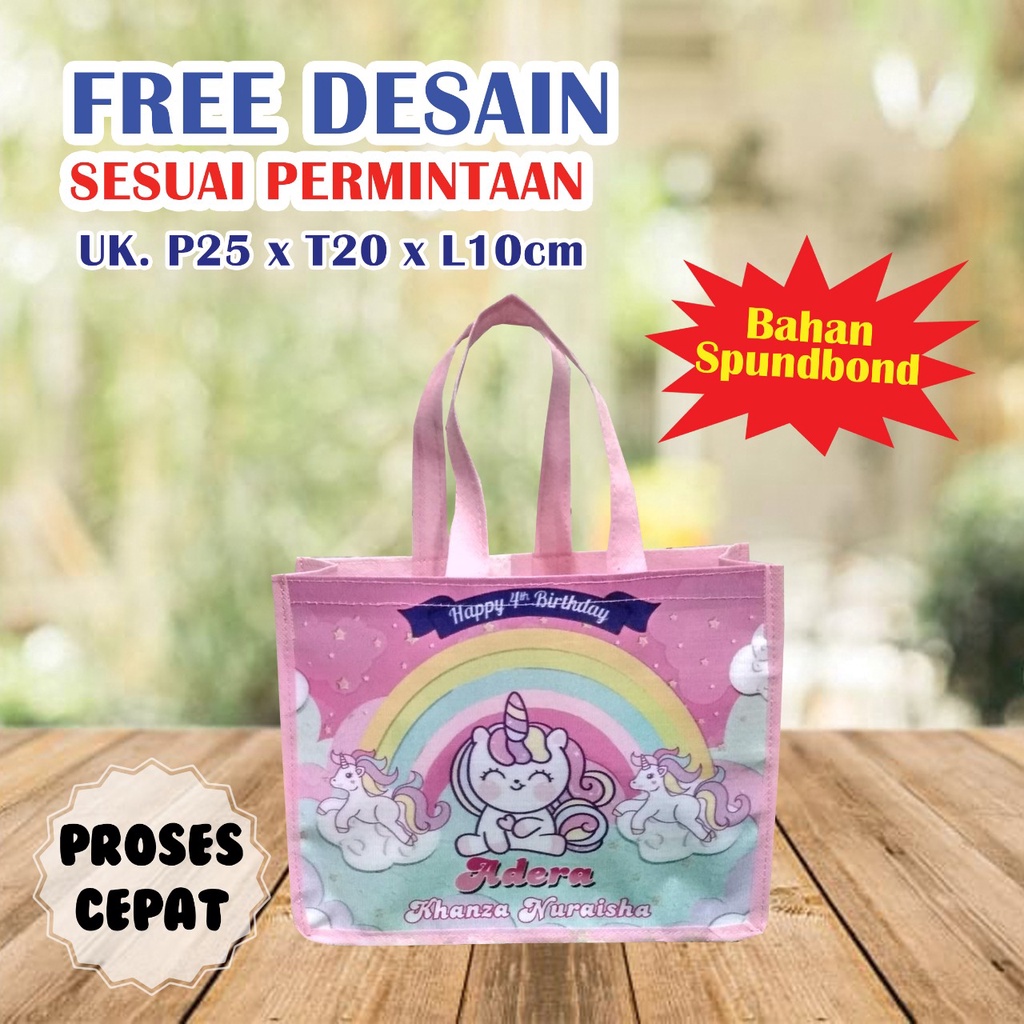 

tas ulang tahun anak murah / goodie bag souvenir ultah