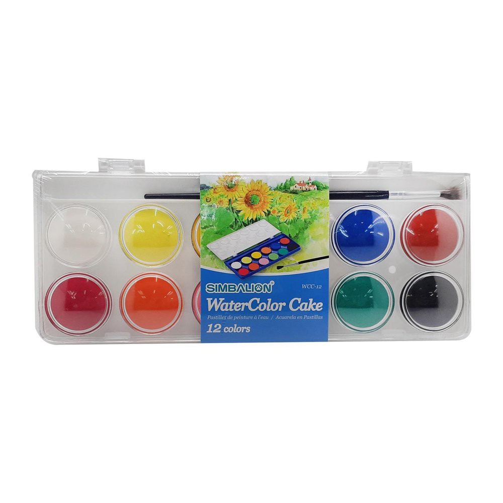 

WATER COLOUR CAKE SIMBALION WCC-12