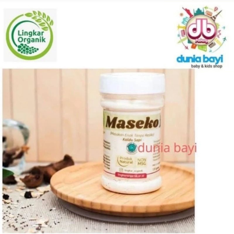 

Maseko Kaldu Sapi/ kaldu mpasi/kaldu organik botol/ Lingkar Organik - Maseko Kaldu Natural 100gr