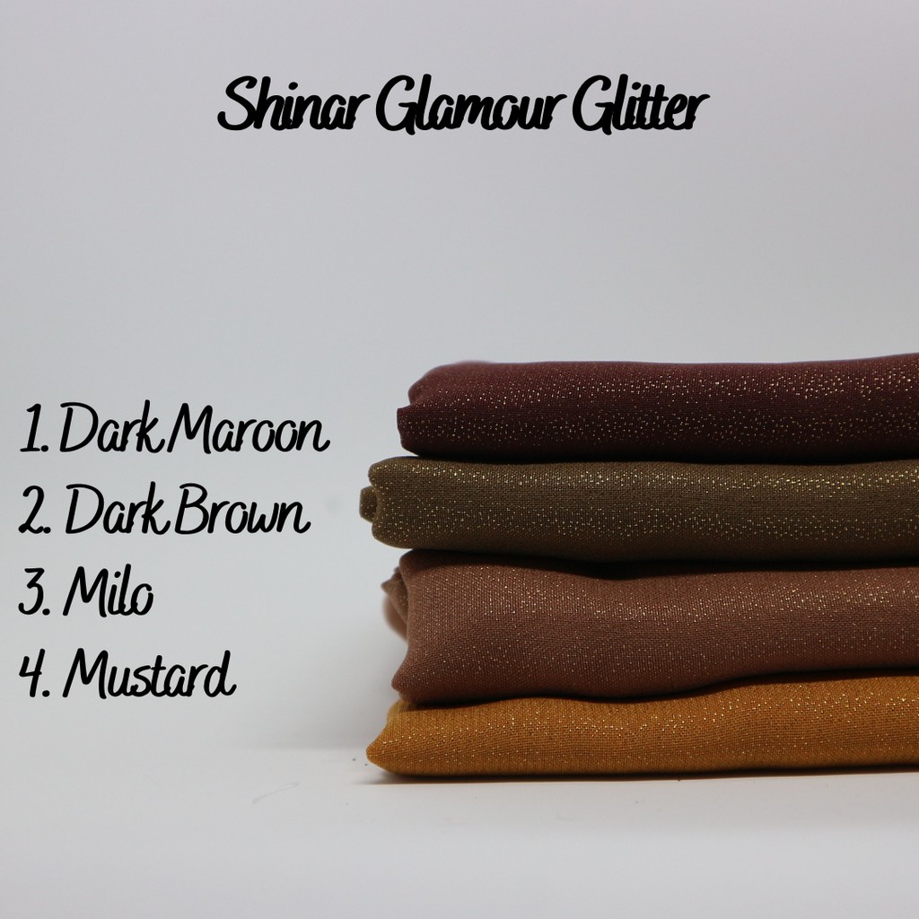 shinar glamour gliter bella squere / sinar glamour / shinar glamor / hijab jilbab krudung segiempat-3