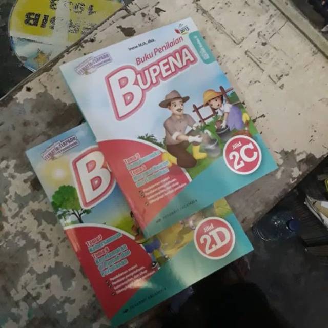 Buku Bupena kelas 2C dan 2D