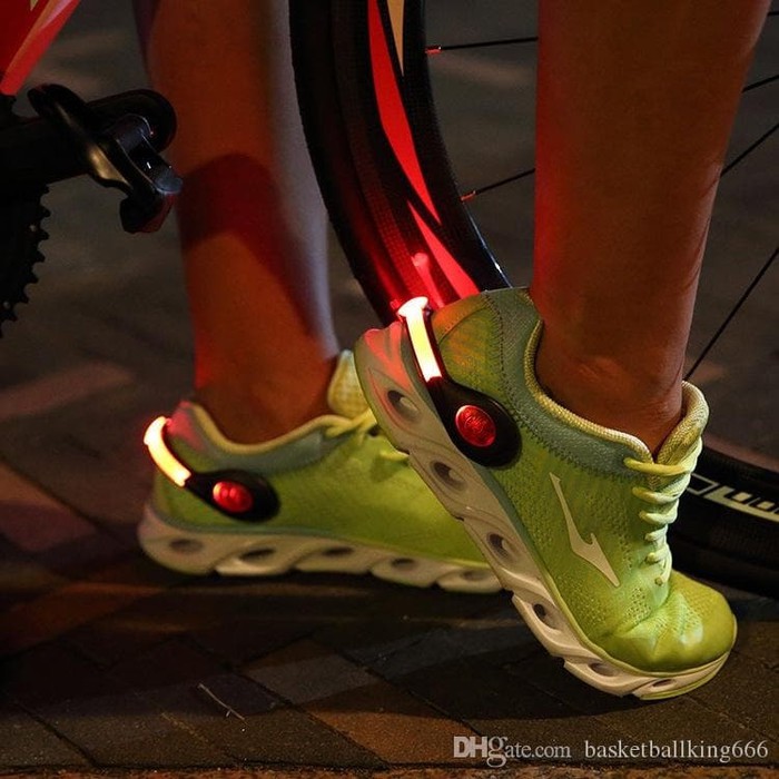 Lampu Sepatu Sepeda Malam / Night Rider / Lari Malam USB Charge