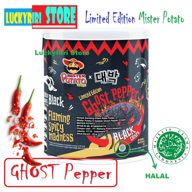 

Limited Edition Mister Potato x Ghost Pepper Special Taste