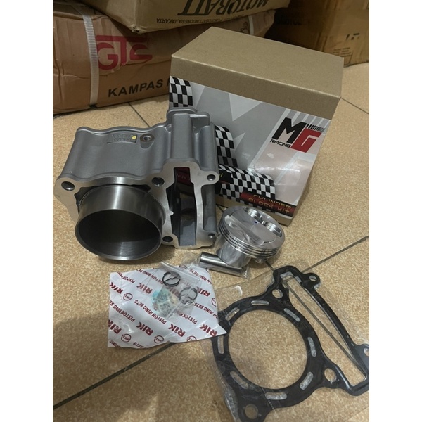 blok kit casting iron jupiter mx vixion 65mm mg racing