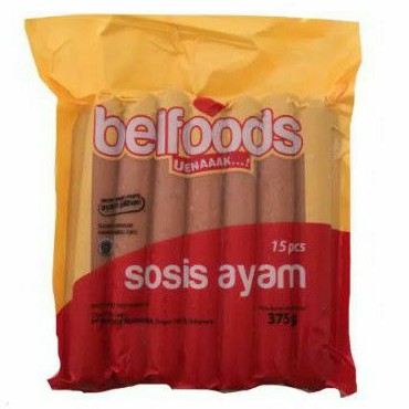 

belfoods sosis ayam 325gr isi 15pcsl