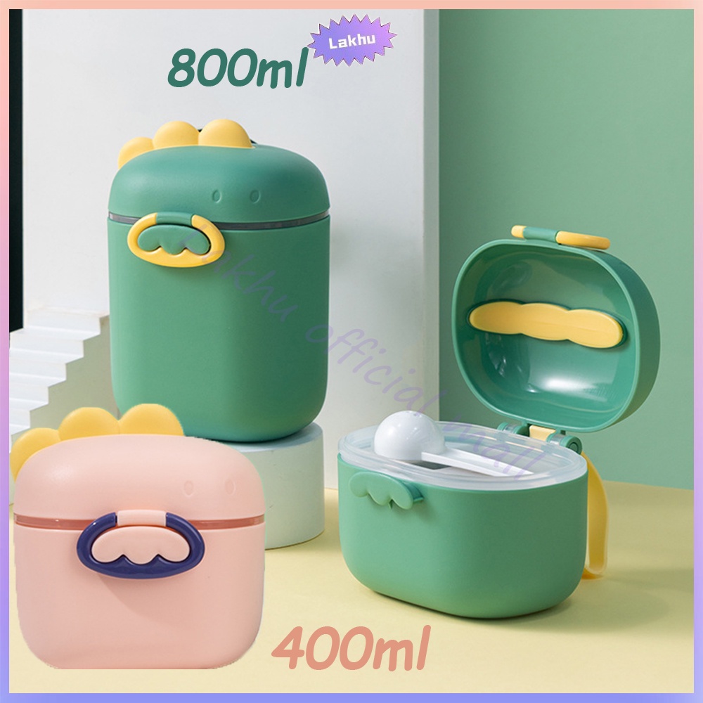 JCHO kotak susu bubuk bayi/tempat susu bubuk bayi anti tumpah 400/800ml