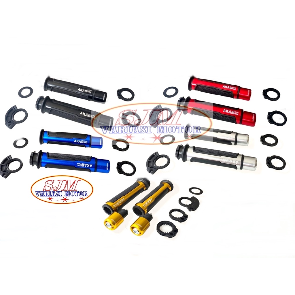 handgrip set universal semua jenis motor hanfat plus jalu stang baracuda set segala jenis motor