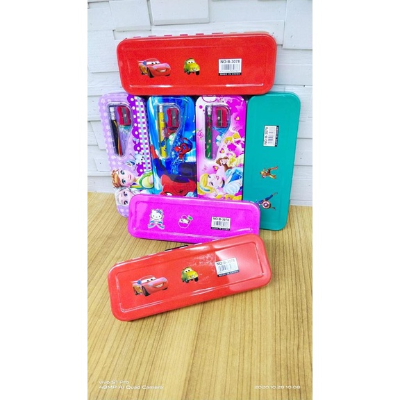 

Murah Pencil Case Kaleng Isi Kode 3078 Satuan Promo