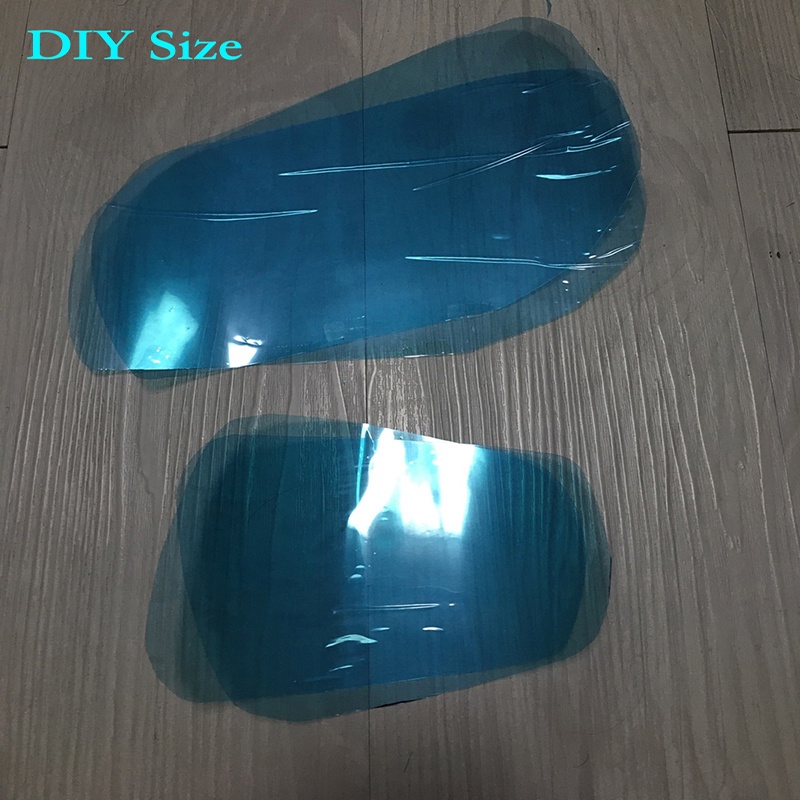 Hot Sale/30 * 100cm Film Tahan Hujan Cermin Mobil DIY/Film Tahan Air Transparan/Universal Mirror Clear Vision Aksesoris