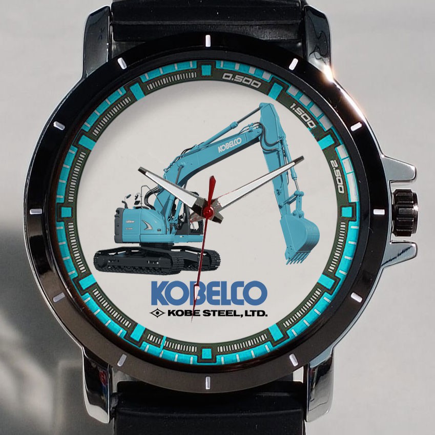 Jam Tangan Custom Kobelco Crane Art2