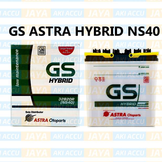 ORIGINAL Aki Mobil Toyota Avanza NS40 GS Astra Hybrid (Aki Basah) Accu MURAH