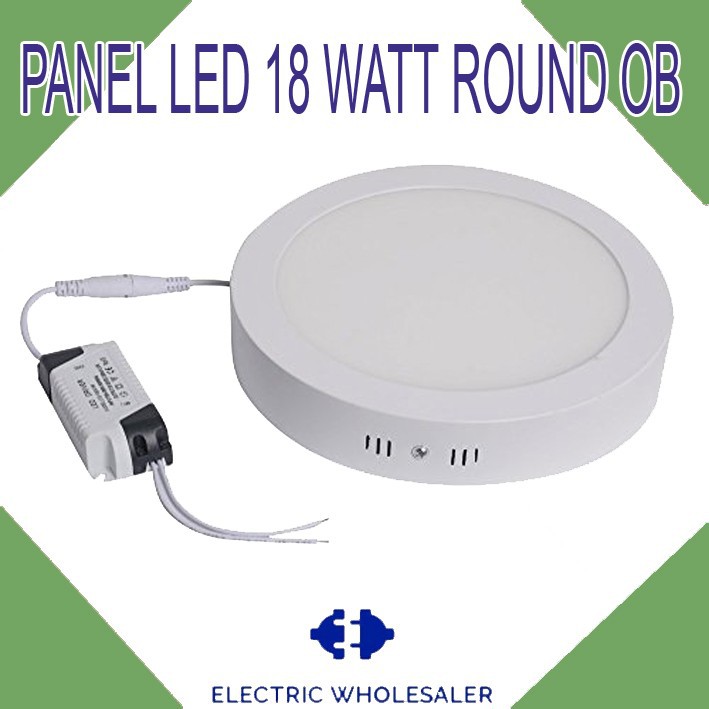 PANEL LED 18 WATT ROUND OB