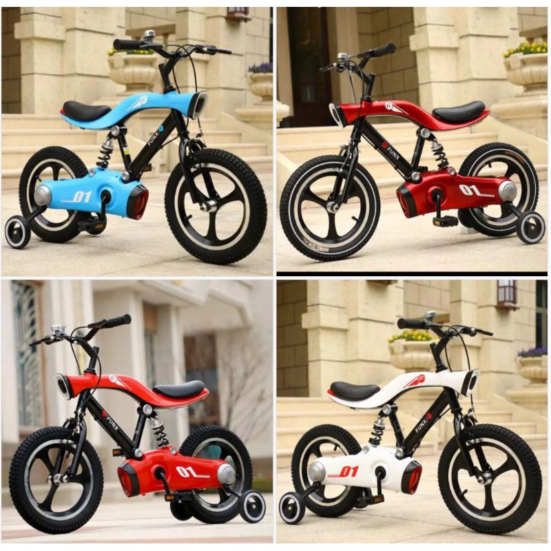FREE ONGKIR SEPEDA ANAK MODEL MOTOR AKI Sepeda anak import unik