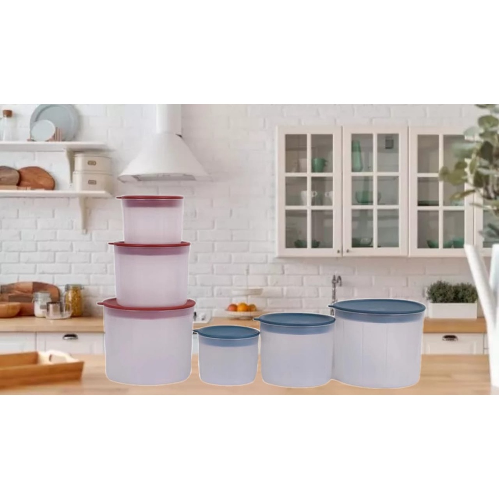 TOPLES PLASTIK TOPLES SET 3 in 1 TOPLES KULKAS FOOD CONTAINER TEMPAT MAKANAN