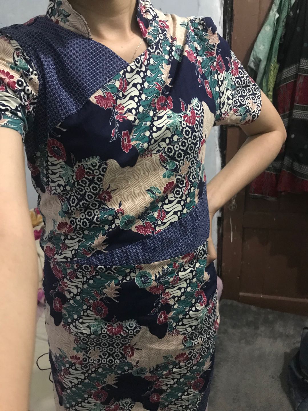 Baju Batik Wanita - Dress Batik Wanita 317 -231