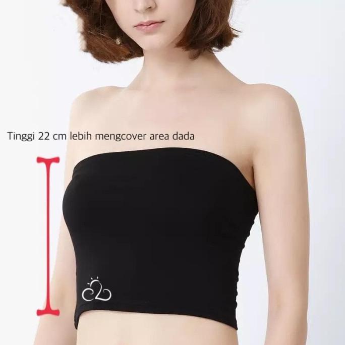 Clouwny - Crop Kemben - Kemben Wanita - Pakaian Dalam