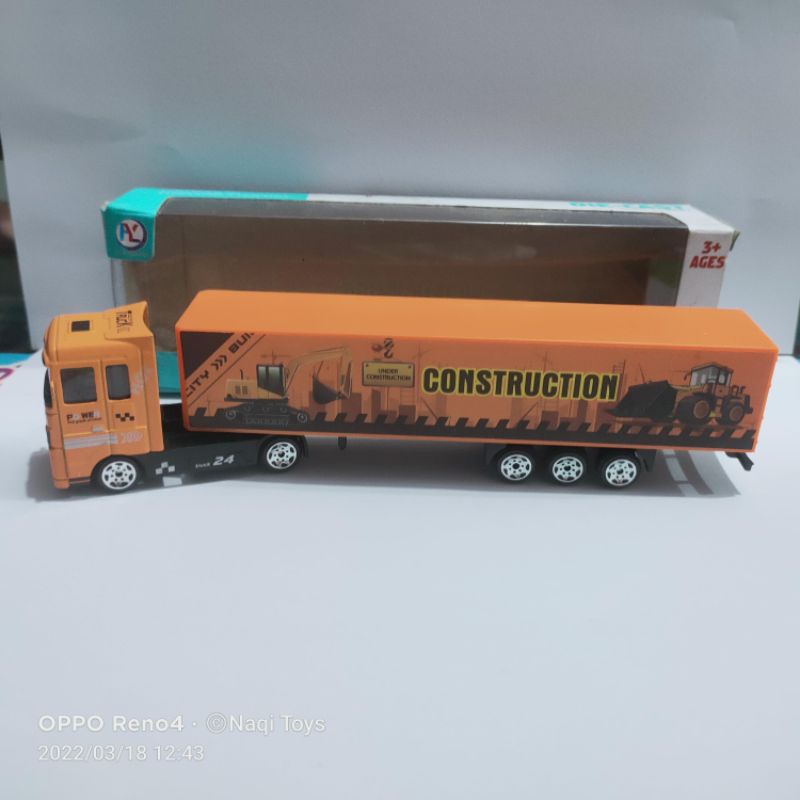 Diecast Truck Container Box construction