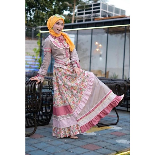 ABAYA ESME ORI "ADALINE"/GAMIS DEWASA ESME PREMIUM/ABAYA PREMIUM