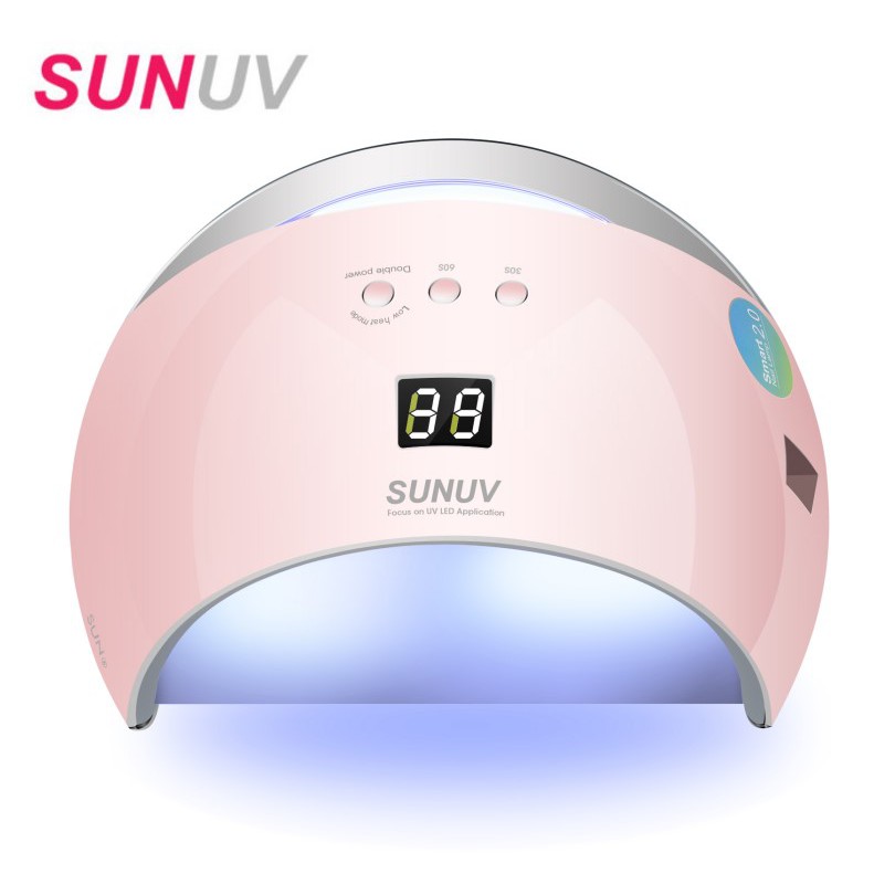 

SUNUV Lampu Kuku SUN6 Nail Dryer with Metal Bottom LCD Timer for All Nail Polish