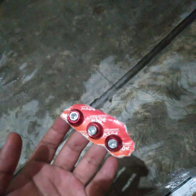 Baut L Plus Ring Monel Ukuran 10 / Baut Posh