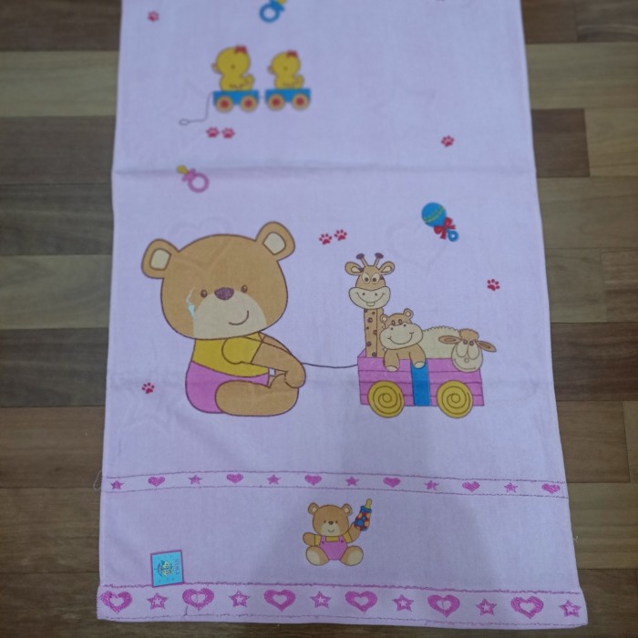 Handuk Mandi Bayi / Handuk Anak merk Twin Warna size Besar 60x120