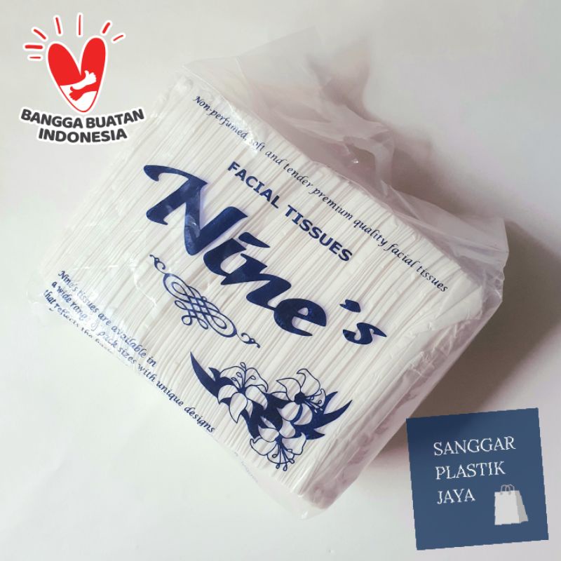 Tissue Tisu Kering Besar 1 kg NINE 2 ply