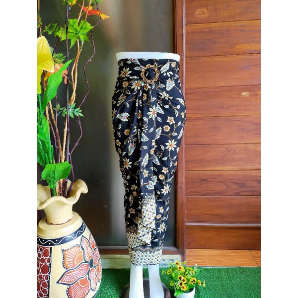 WM>ROK LILIT GESPER/ROK SERUT / ROK COUPLE /ROK KONDANGAN-Lili melati gold