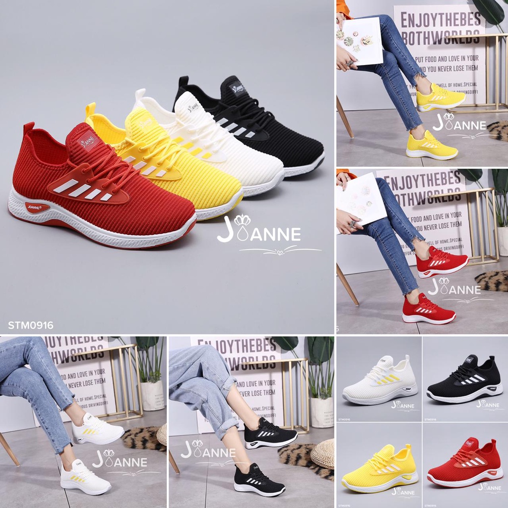 JOANNE FlyKnit Sneakers Shoes #STM0916 ORIGINAL (SALE)