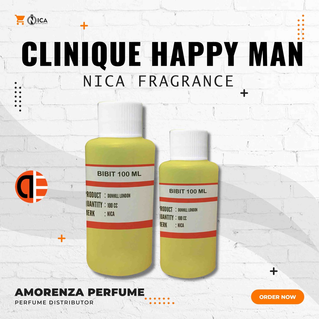 Bibit Parfum Murni CLINIQUE HAPPY MAN - CLINICA Nica Fragrance 100ml