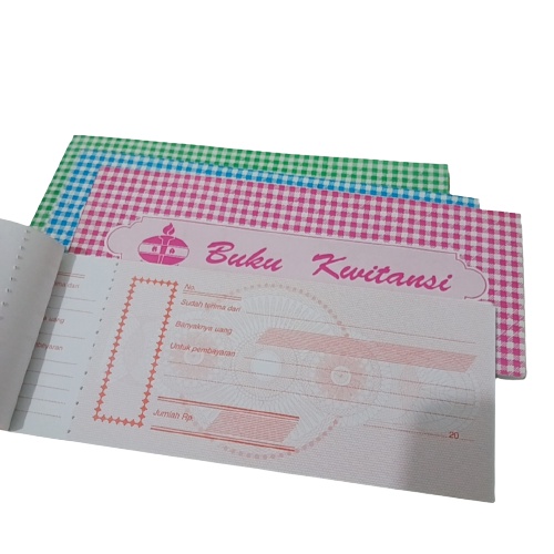 

Buku kwitansi kecil isi 40 lembar
