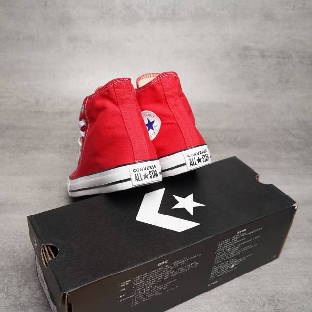 Converse Hi Red