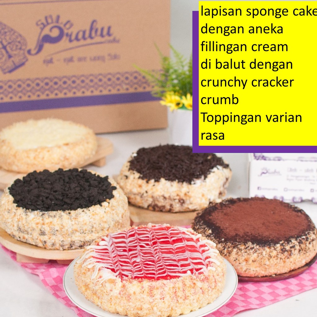 

…856Ž SOLOPRABU | Snack - Snack Zaman Now - cake / bolu / kue